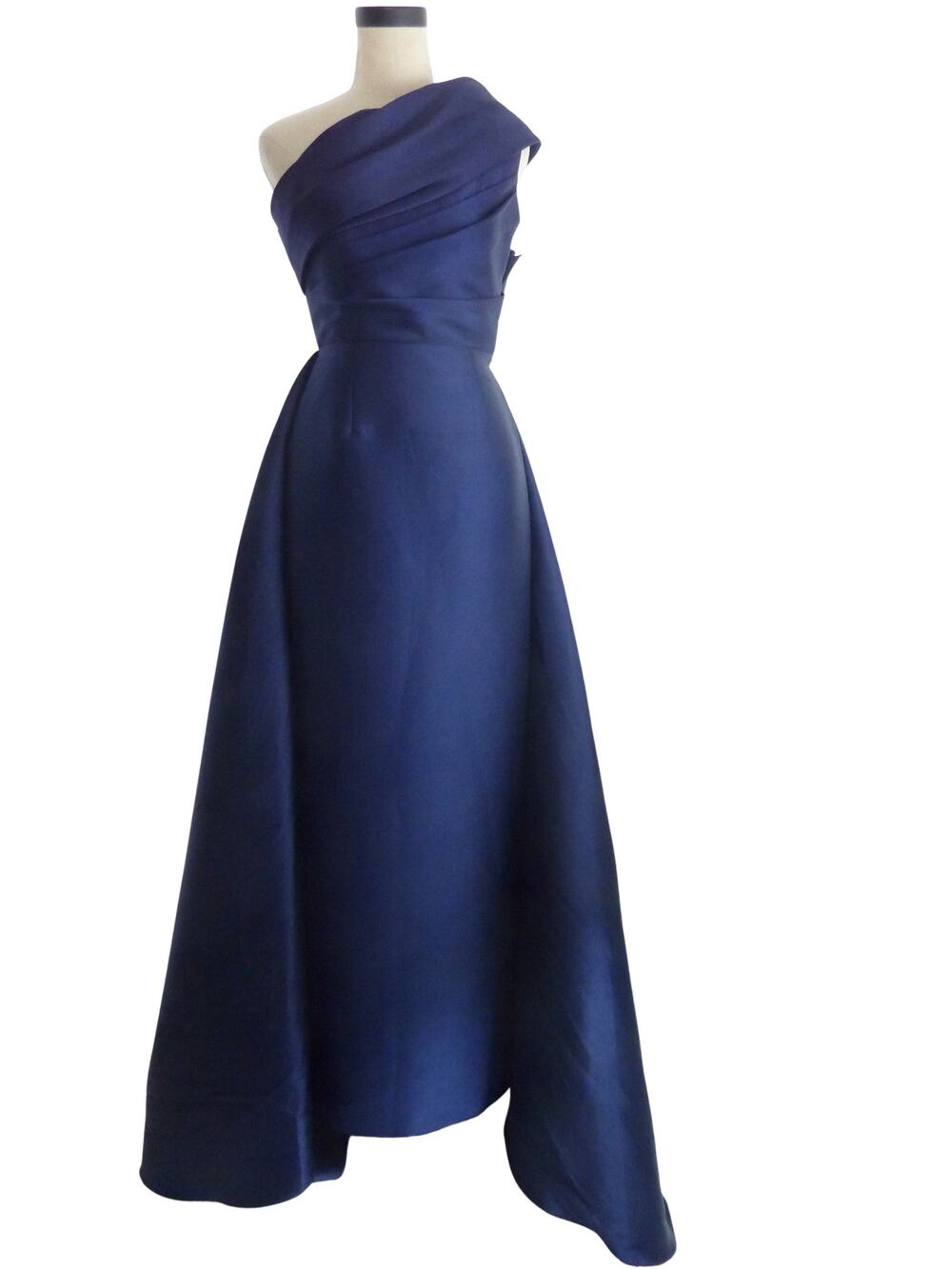 Solace London Alba One Shoulder Maxi Dress Navy Size 4 NWT